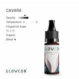 Cavara deep warm brown PMU pigment for defined brows