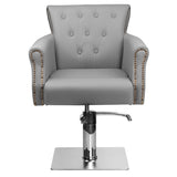 Hair system barber chair ber 8541 gray - BVShop