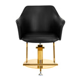 Hairdressing chair Gabbiano Marbella Black - BVShop