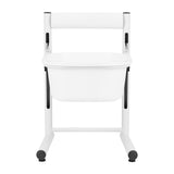 Height-adjustable pedicure tray, white - BVShop