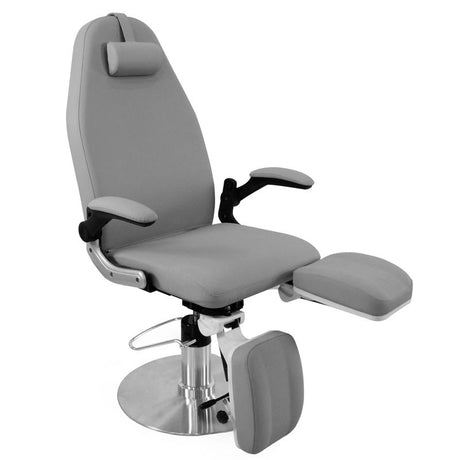 Hydraulic podiatry chair azzurro 713a gray - BVShop
