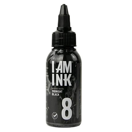 I Am Ink Second Generation 8 Midnight Black 50/100ml - BVShop