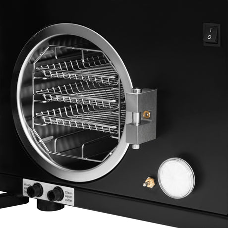 LAFOMED AUTOCLAVE STANDARD LINE LFSS12AA WITH 12 L PRINTER CL. B MEDICAL BLAC - BVShop