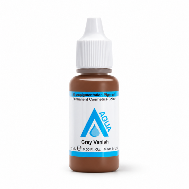 Li Pigments Aqua Gray Vanish Pigment 15ml — bottle on white with soft shadow