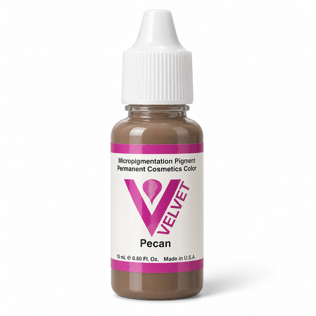 Li Pigments Velvet Pecan Pigment 15ml - bottle on white background with soft shadow
