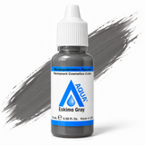 Li Pigments Aqua Eskimo Gray Pigment 15ml — bottle with a liquid pigment colour swipe