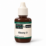 Li Pigments Micro Colors Ebony 3 Pigment 12ml — bottle on white background with soft shadow