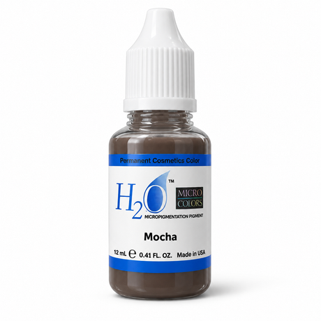 Li Pigments Micro Colors H2O Mocha Practice Pigment 12ml — bottle on white background with soft shadow