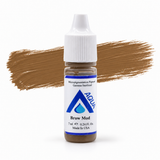 Li Pigments Aqua Brow Mod Modifier 7ml — product bottle with colour brushstroke