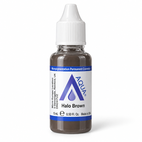 Li Pigments Aqua Halo Brown Pigment 15ml — bottle on white background with soft shadow