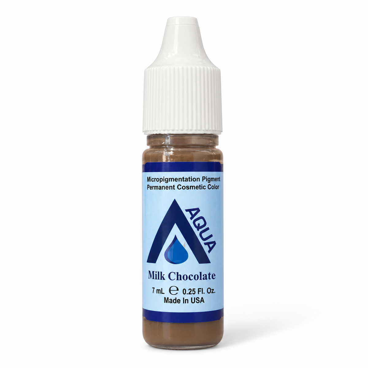 Li Pigments Aqua Milk Chocolate Pigment 7ml — bottle on white background with soft shadow