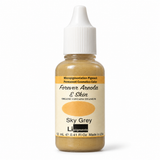 Li Pigments Forever Areola & Skin Sky Grey 12ml — bottle on white background with soft shadow