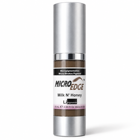 Li Pigments Micro Edge Milk N' Honey Pigment 15ml — bottle on white background with soft shadow