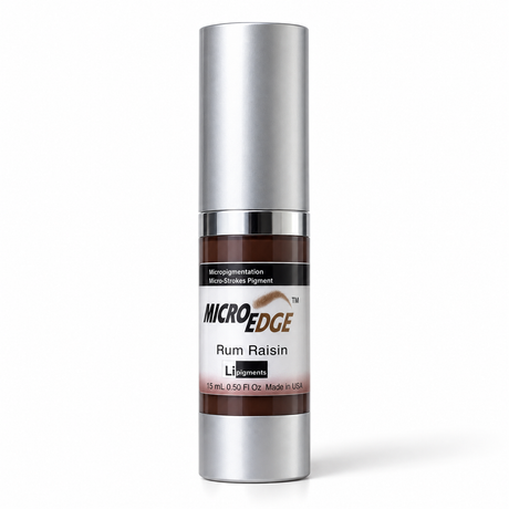 Li Pigments Micro Edge Rum Raisin Modifier 15ml — bottle on white background with soft shadow