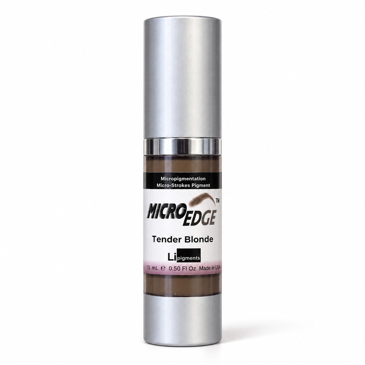 Li Pigments Micro Edge Tender Blonde Modifier 15ml — bottle on white background with soft shadow