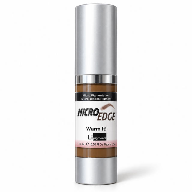 Li Pigments Micro Edge Warm It! Modifier 15ml — bottle on white background with soft shadow