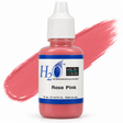Li Pigments Micro Colors H2O Rose Pink Practice Pigment 12ml — bottle with pigment colour smear