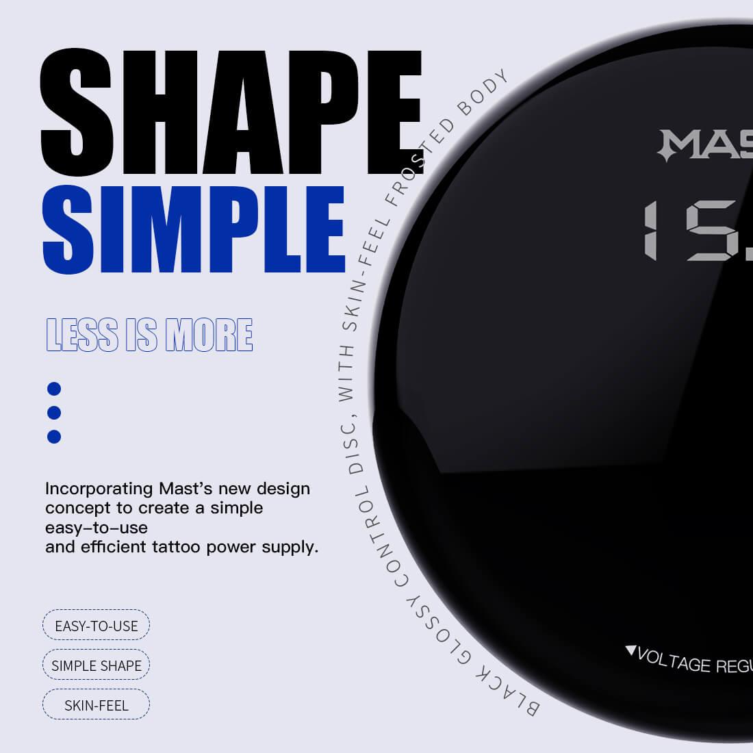 Mast Circle Power Supply With OLED Display - BVShop