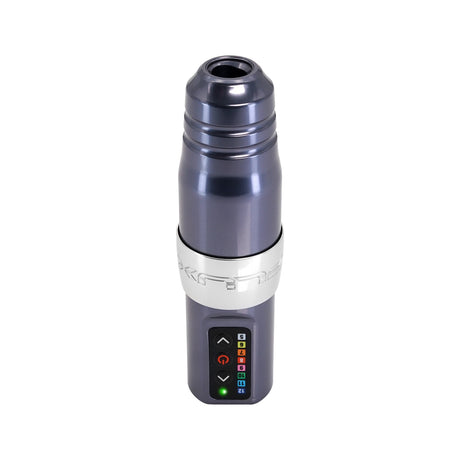 Microbeau Spektra Flux S Gunmetal PMU Machine rear and grip detail