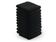 Microfiber towel 73x40cm 10pcs black - BVShop