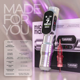 Micromaster Brown wireless PMU machine for professional permanent makeup