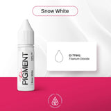 The Pigment Snow White Corrector Pigment (15ml) - BVShop