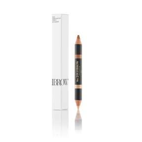 Mrs Highbrow Highlighting Duo Brow Pencil 03 Caramel - BVShop
