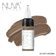 Nuva Colors Eyebrow Pigments 110 SOFT BROWN 15ml - BVShop