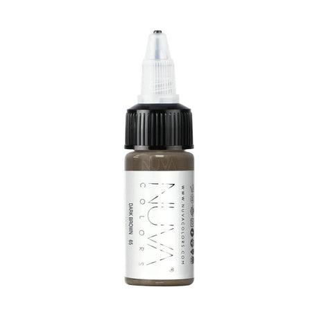 Nuva Colors Eyebrow Pigments 65 DARK BROWN 15ml - BVShop