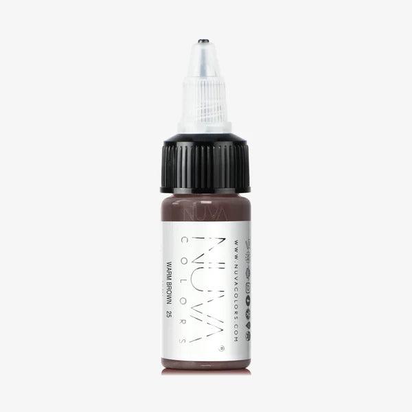 Nuva Colors Eyeliner Pigments 25 WARM BROWN 15ml - BVShop