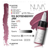 Nuva Colors Lip Pigments 195 BOYSENBERRY JAM 15ml - BVShop