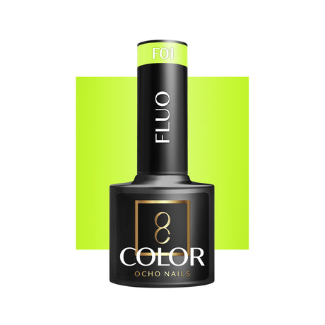 OCHO NAILS Hybrid nail polish fluo F01 -5 g - BVShop