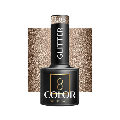 OCHO NAILS Hybrid nail polish glitter G06 -5 g - BVShop
