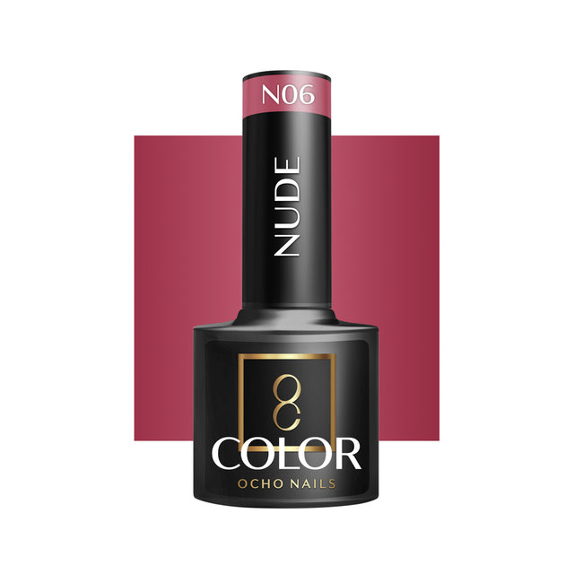 OCHO NAILS Hybrid nail polish nude N06 -5 g - BVShop