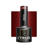 OCHO NAILS Hybrid nail polish red 208 -5 g - BVShop