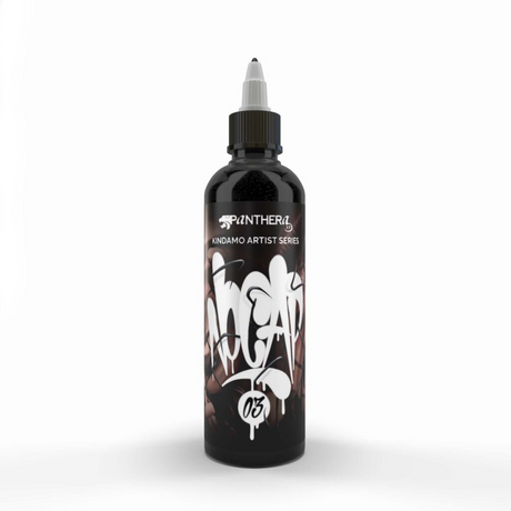 Panthera X Kindamo No Cap 03 Tattoo Pigment 150ml bottle on white background