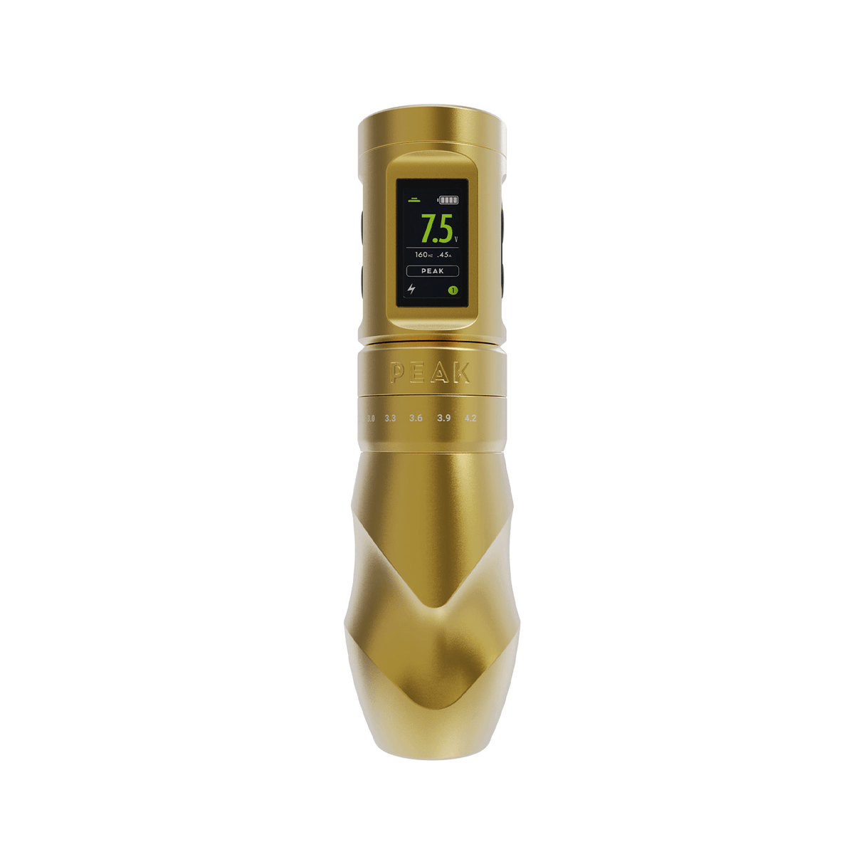 Peak Solice Pro V2 Wireless Tattoo And PMU Machine Matte Gold - BVShop