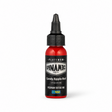 Platinum By Dynamic Tattoo Ink Candy Apple Red 30ml bottle on a white background with a natural shadow