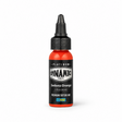 Platinum By Dynamic Tattoo Ink Sedona Orange 30ml bottle on a white background with a natural shadow