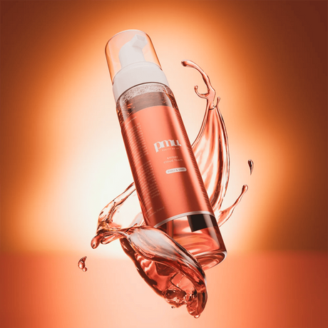 Kwadron Pretty Me Up Amber Cloud Foam 200ml bottle with pump, creamy skincare foam for cosmetic procedures and skin care.