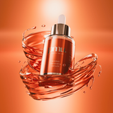 Kwadron PMU Pretty Me Up Amber Recovery Serum 30ml bottle with applicator tip on a white background