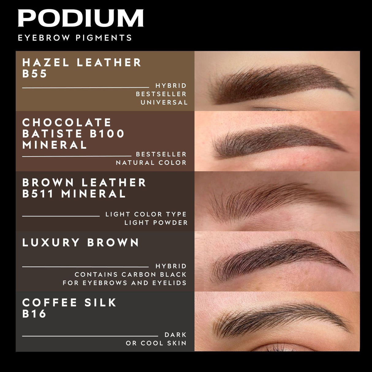 Podium Black Diamond E00 Pigment - BVShop