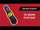 FK Irons Flux Max with 1x PowerBolt II – Gold/Stealth