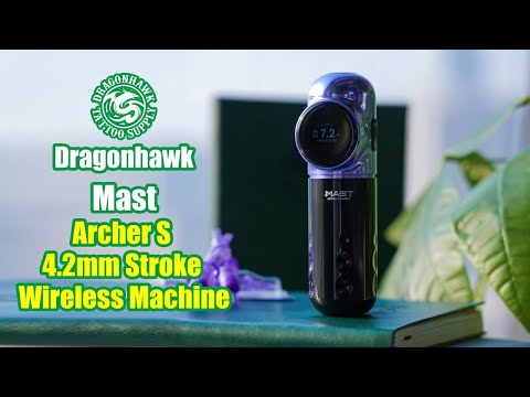 Mast Archer 5 Star Wireless Dotwork Tattoo Machine Pen 3.5mm Stroke