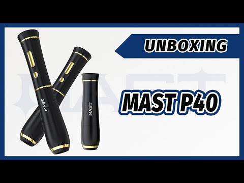 Mast P40 Wireless Tattoo Pen And PMU Machine Silver