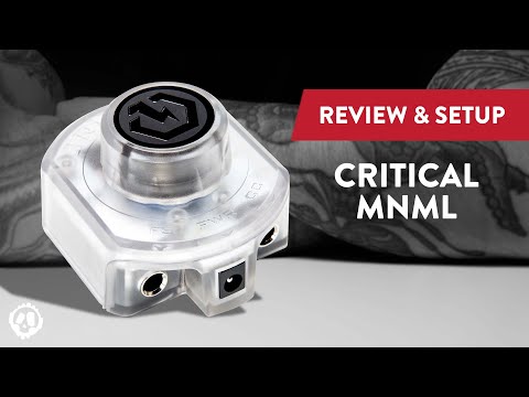 Critical Tattoo Power Supply MNML Black