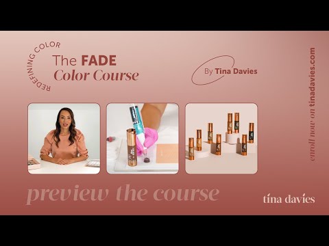 Tina Davies FADE Light Warm Blonde Pigments 15ml