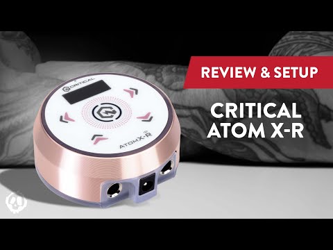 Critical Tattoo Power Supply Atom X-R Black/Black