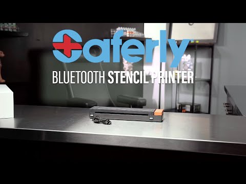 Saferly Bluetooth Stencil Printer