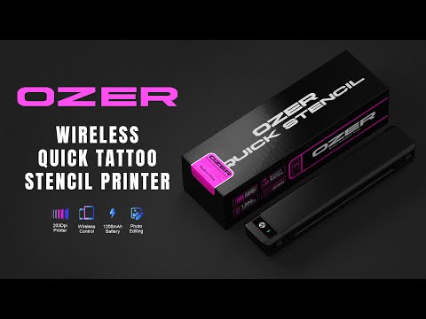 OZER Wireless Quick Tattoo Stencil Printer
